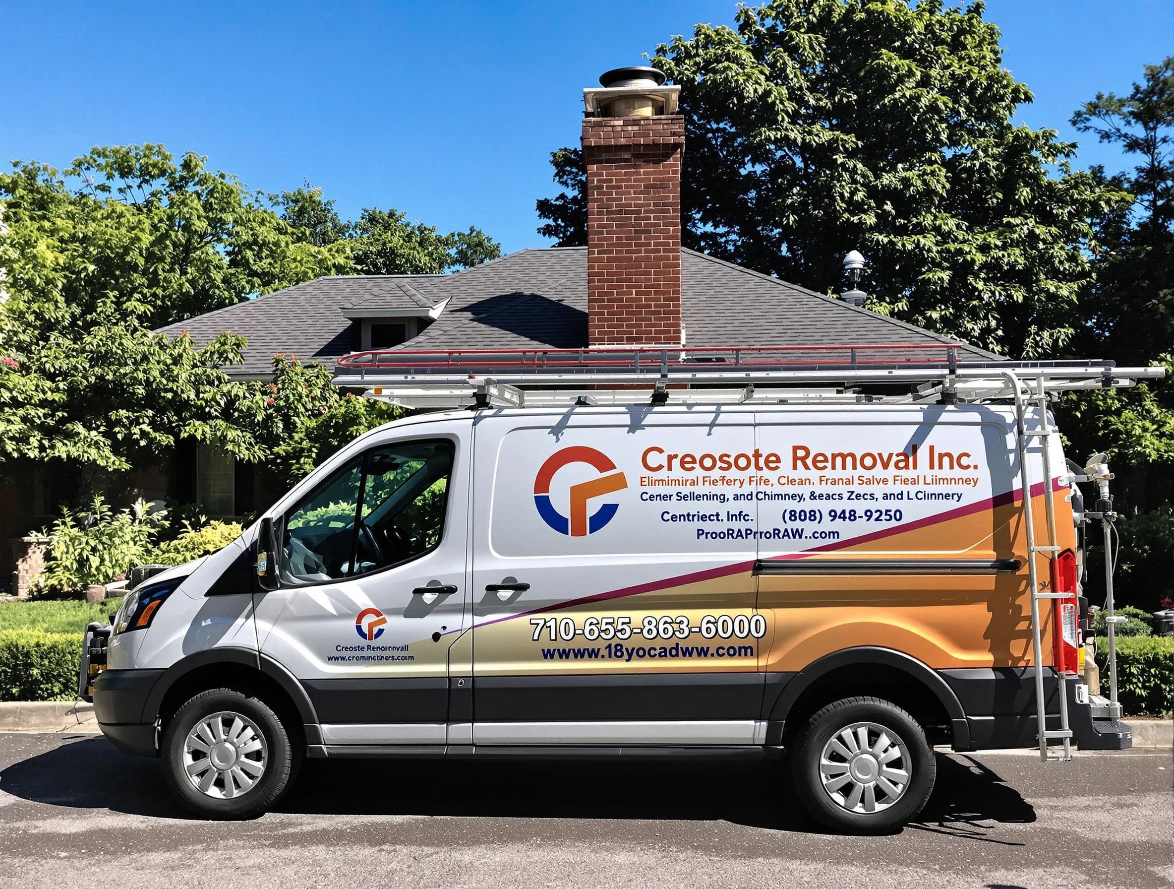 Westminster Chimney Sweep technician removing creosote safely in Westminster, CO