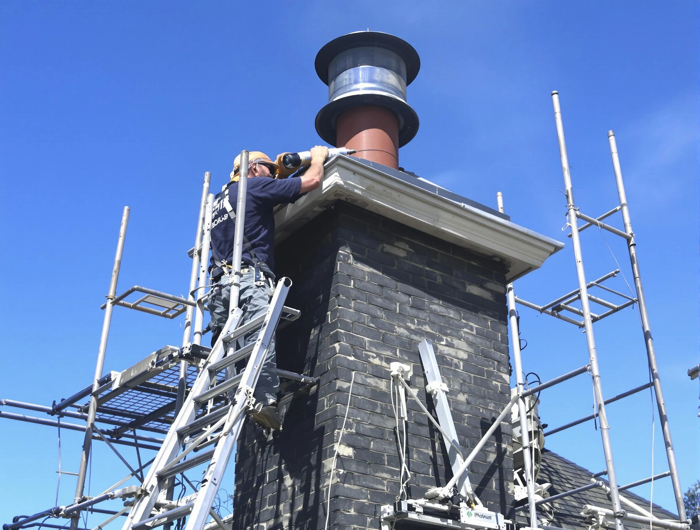 Sturdy chimney crown finished by Westminster Chimney Sweep in Westminster, CO