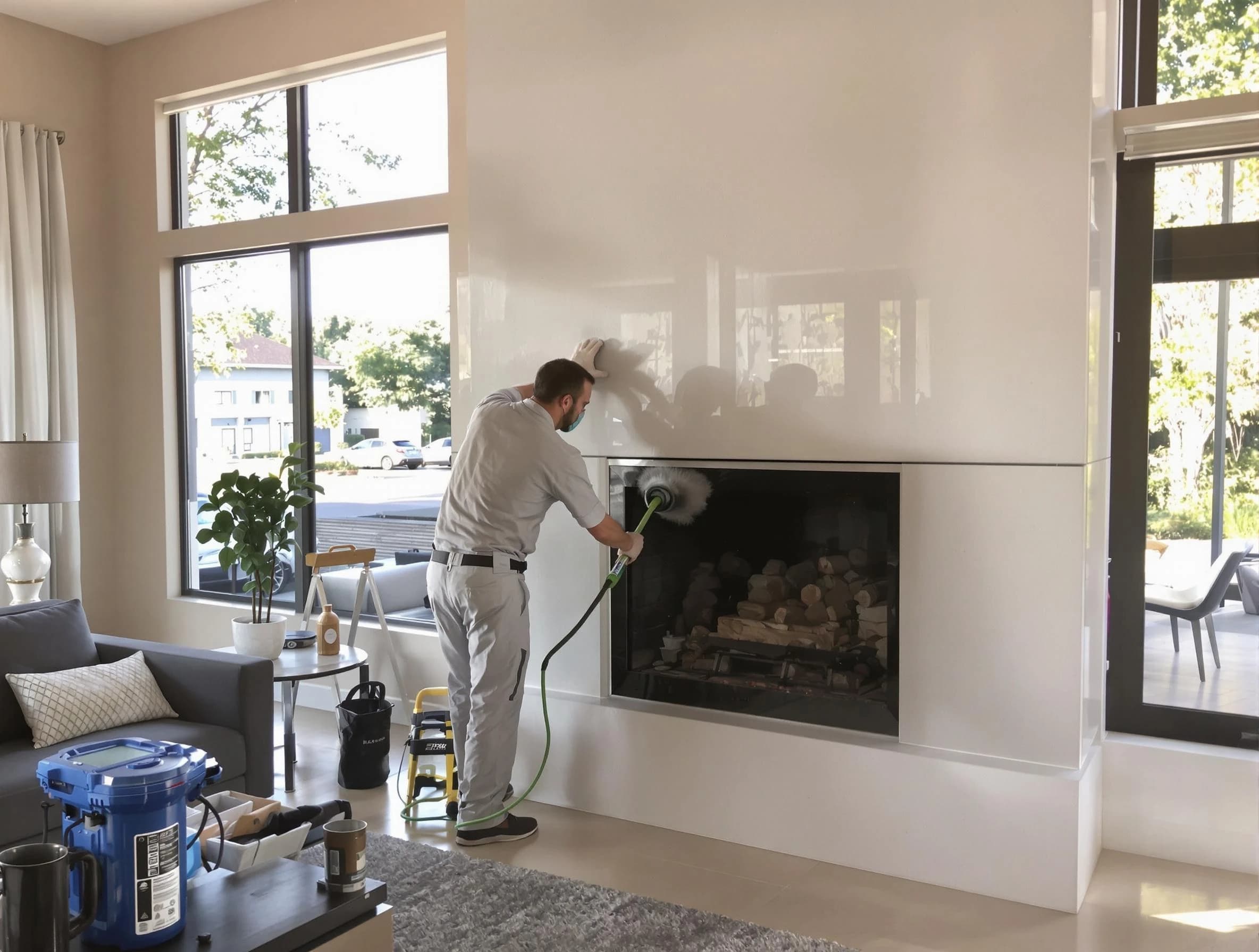 Westminster Chimney Sweep performing thorough soot removal in Westminster, CO