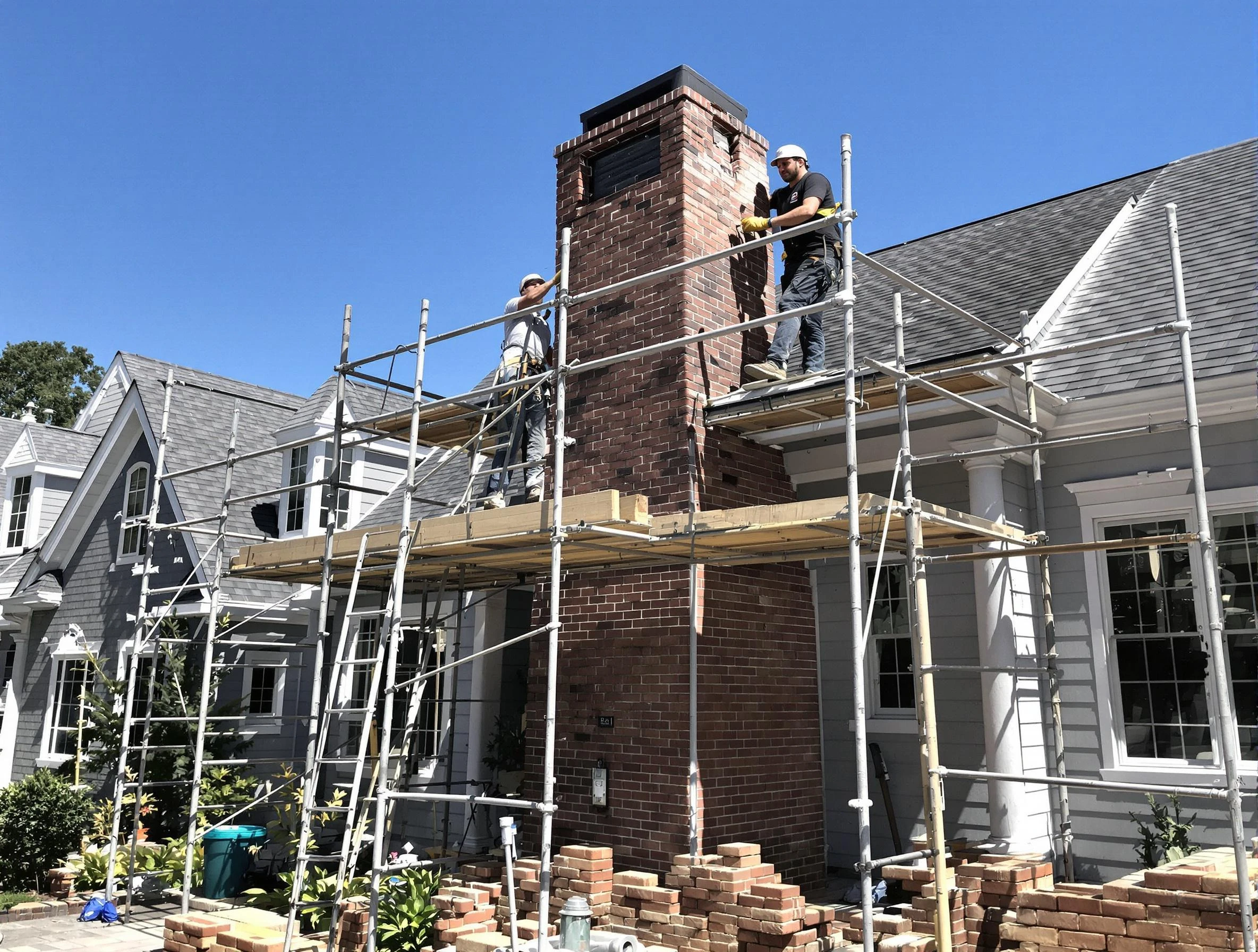 Chimney Rebuilding in Westminster