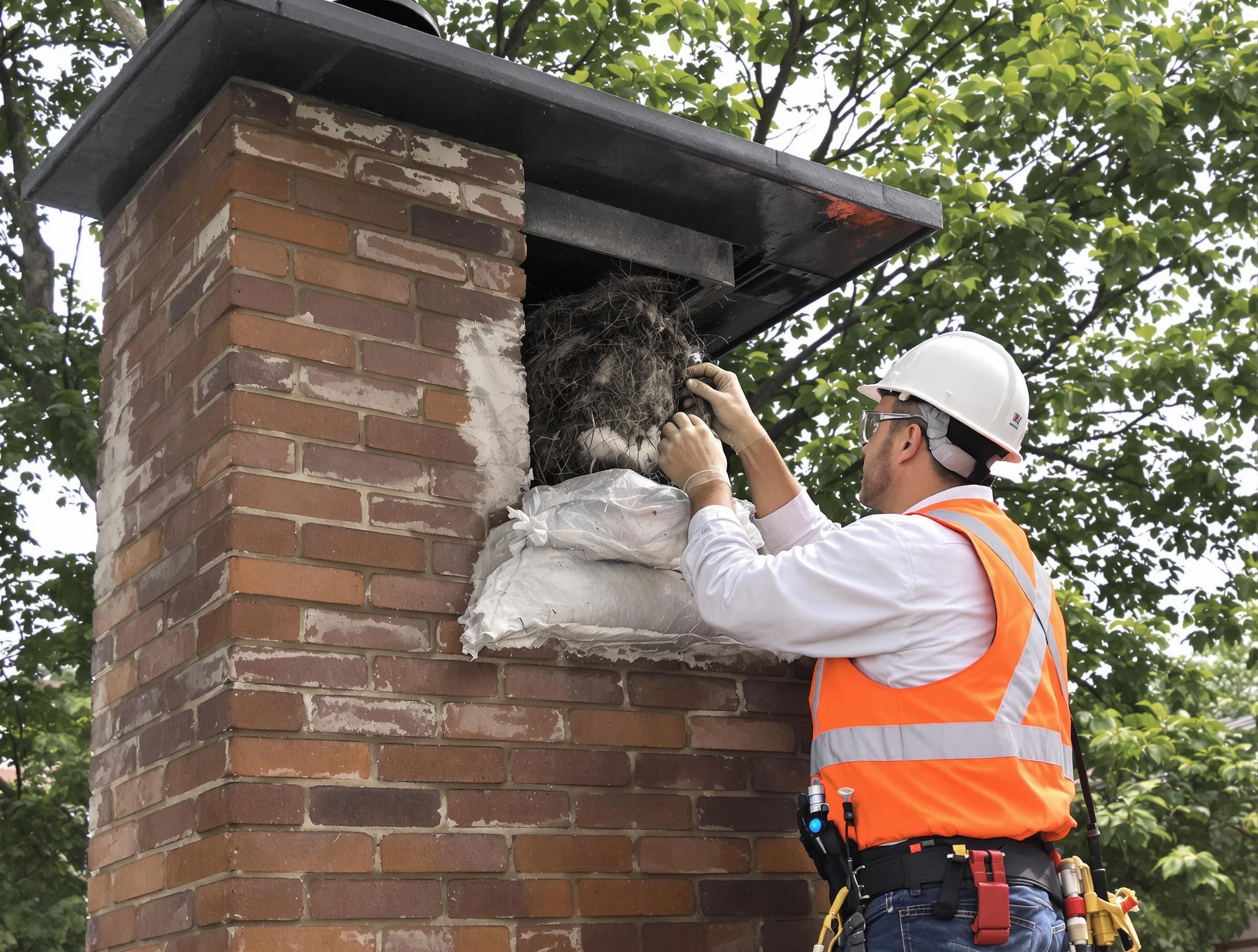 Humane removal of debris and animals by Westminster Chimney Sweep in Westminster, CO